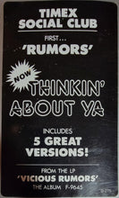 Load image into Gallery viewer, Timex Social Club : Thinkin&#39; About Ya (12&quot;, Single)