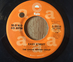 The Edgar Winter Group : Easy Street (7", Mono, Promo)