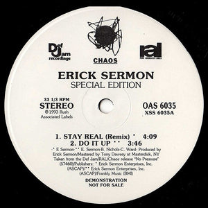 Erick Sermon : Special Edition (12", Promo, Smplr, S/Edition)