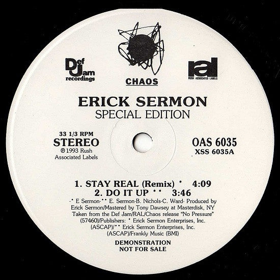 Erick Sermon : Special Edition (12