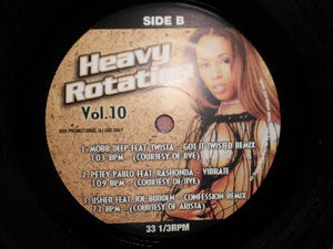 Various : Heavy Rotation Vol. 10 (12", Mixed, Promo)