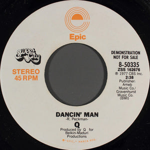 Q (36) : Dancin' Man  (7", Mono, Promo)