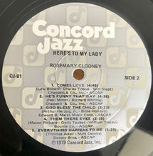 Load image into Gallery viewer, Rosemary Clooney : Here's To My Lady (LP, Album)