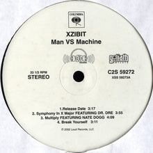 Load image into Gallery viewer, Xzibit : Man VS Machine (2xLP, Album, Promo, Cle)