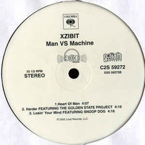 Xzibit : Man VS Machine (2xLP, Album, Promo, Cle)