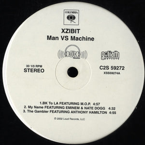 Xzibit : Man VS Machine (2xLP, Album, Promo, Cle)