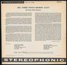 Load image into Gallery viewer, Mel Tormé With Marty Paich Orchestra : Swings Shubert Alley (LP, Album, RE)