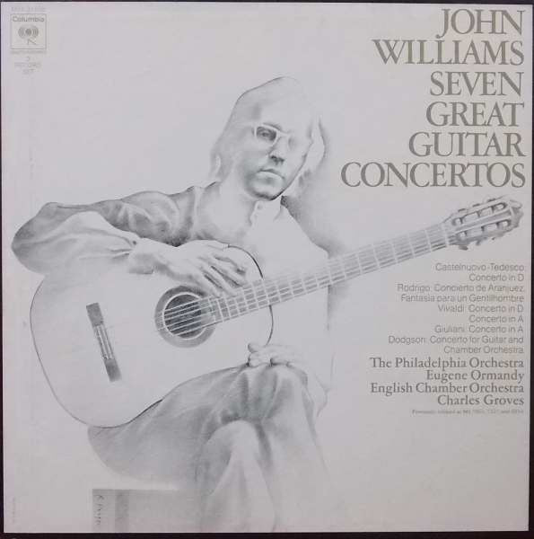 John Williams (7) : Seven Great Guitar Concertos (3xLP + Box, Comp)