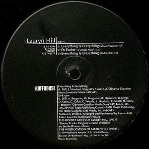 Lauryn Hill : Everything Is Everything (12")