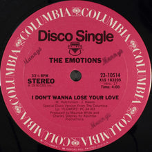 Load image into Gallery viewer, The Emotions : Flowers / I Don&#39;t Wanna Lose Your Love (12&quot;, Single, Pit)