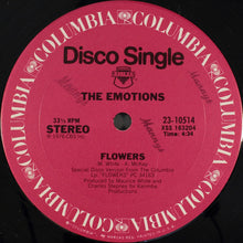 Load image into Gallery viewer, The Emotions : Flowers / I Don&#39;t Wanna Lose Your Love (12&quot;, Single, Pit)