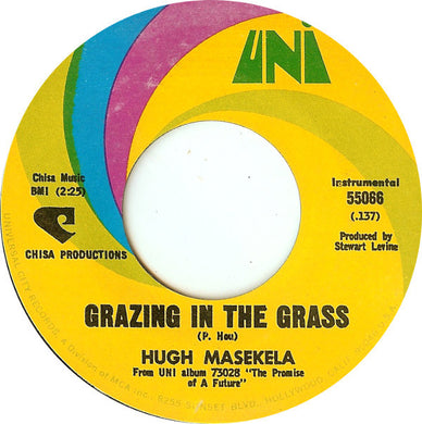 Hugh Masekela : Grazing In The Grass / Bajabula Bonke (The Healing Song) (7