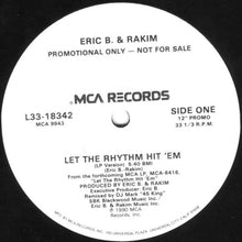 Load image into Gallery viewer, Eric B. &amp; Rakim : Let The Rhythm Hit &#39;Em (12&quot;, Promo)