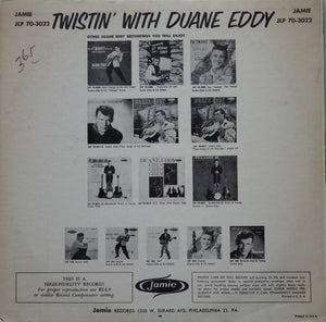 Duane Eddy & The Rebels* : Twistin' With Duane Eddy (LP, Album)