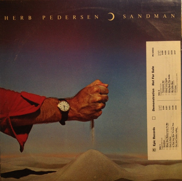 Herb Pedersen : Sandman (LP, Album, Promo)