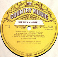 Load image into Gallery viewer, Barbara Mandrell : Country Music (LP, Comp)