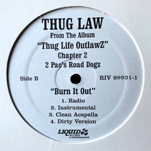 Load image into Gallery viewer, Thug Law : Feeling Like A Outlaw / Burn It Out (12", Promo)