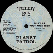 Load image into Gallery viewer, Planet Patrol : Play At Your Own Risk (12&quot;, Single)