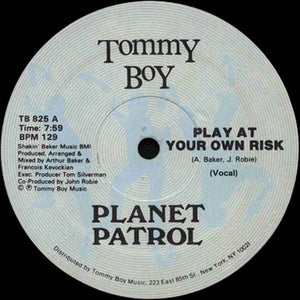 Planet Patrol : Play At Your Own Risk (12", Single)