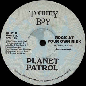 Planet Patrol : Play At Your Own Risk (12", Single)