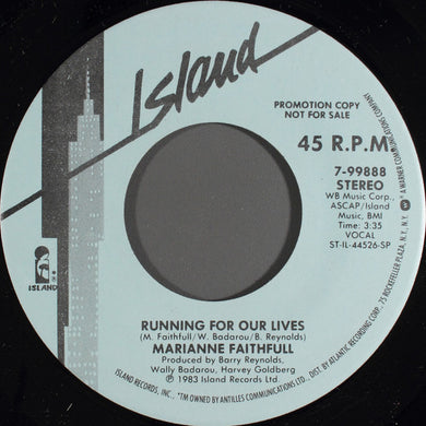 Marianne Faithfull : Running For Our Lives (7