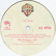 Load image into Gallery viewer, The Family (2) : The Screams Of Passion (12", Maxi, All)