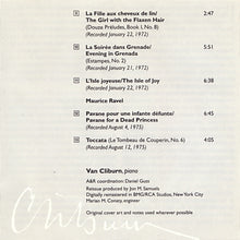 Load image into Gallery viewer, Van Cliburn / Claude Debussy : My Favorite Debussy (CD, Comp, RM)
