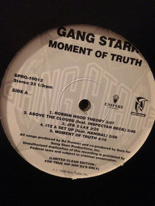 Gang Starr : Moment Of Truth (Clean Limited Edition) (2xLP, Album, Ltd, Promo, Cle)