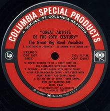 Load image into Gallery viewer, Various : The Great Big Band Vocalists (LP, Comp)