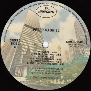 Peter Gabriel : Peter Gabriel (LP, Album, 26 )
