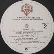 Load image into Gallery viewer, Candi Staton : Chance (LP, Album, Jac)