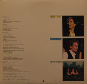 Simon & Garfunkel : The Concert In Central Park (2xLP, Album, Club)