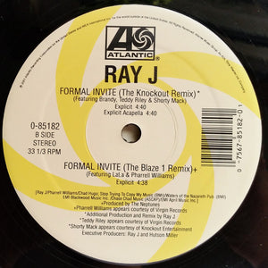 Ray J : Formal Invite (12")