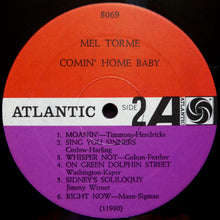 Load image into Gallery viewer, Mel Torme* : Comin&#39; Home Baby! (LP, Album, Mono, M/Print)