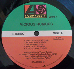 Vicious Rumors : Vicious Rumors (LP, Album)