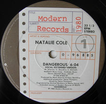 Load image into Gallery viewer, Natalie Cole : Dangerous (Extended Dance Remix) (12", Single, SRC)