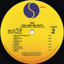 Load image into Gallery viewer, Yaz* : You And Me Both (LP, Album, Spe)