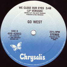Load image into Gallery viewer, Go West : We Close Our Eyes (Total Overhang Club Mix) (12")