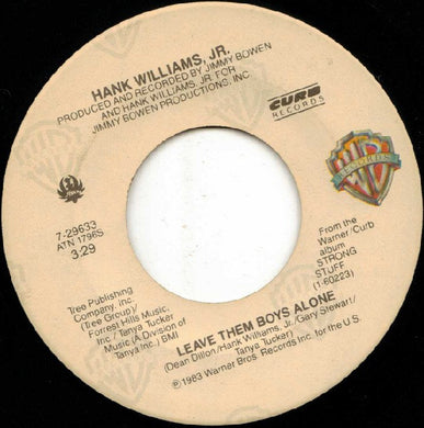 Hank Williams Jr. : Leave Them Boys Alone (7