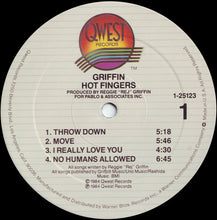 Load image into Gallery viewer, Griffin* : Hot Fingers (LP, Album)