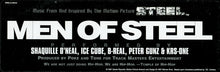 Load image into Gallery viewer, Shaquille O&#39;Neal, Ice Cube, B-Real, Peter Gunz, KRS-One : Men Of Steel (12&quot;, Promo)