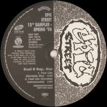 Load image into Gallery viewer, Kool G Rap, Nas / MC Eiht : Epic Street 12&quot; Sampler Spring &#39;96 (12&quot;, Promo)