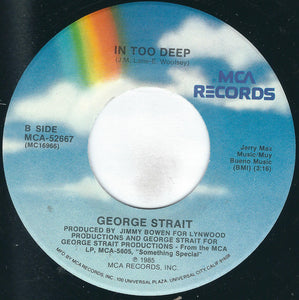 George Strait : The Chair (7", Single, Glo)