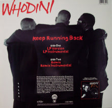 Load image into Gallery viewer, Whodini : Keep Running Back (12&quot;)