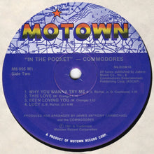 Load image into Gallery viewer, Commodores : In The Pocket (LP, Album, Sup)