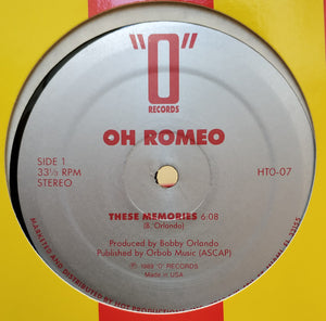 Oh Romeo : These Memories (12", RE)