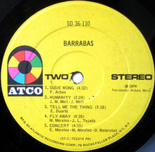 Load image into Gallery viewer, Barrabas : Barrabas (LP, Album)