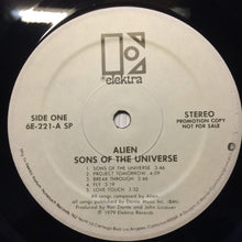 Load image into Gallery viewer, Alien (37) : Sons Of The Universe (LP, Album, Promo, Spe)