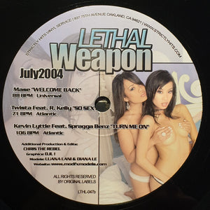 Various : Lethal Weapon July 2004 (12", Promo)