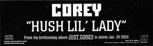 Load image into Gallery viewer, Corey (9) Feat. Lil Reema : Hush Lil&#39; Lady (12&quot;, Promo)